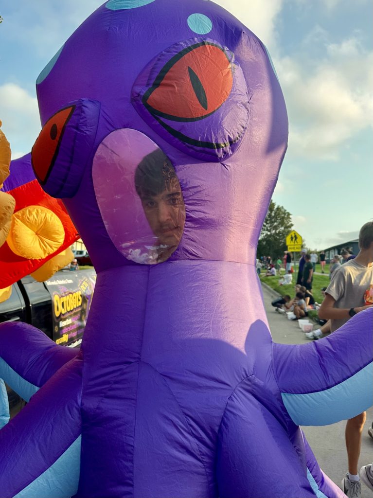 Robert the mascot